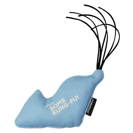 KUNGFU CAT TOY – Katzenspielzeug | blau