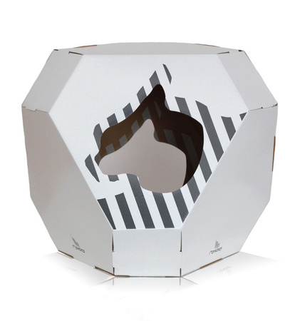 MIA – Katzenhaus mit Kartonmatte
