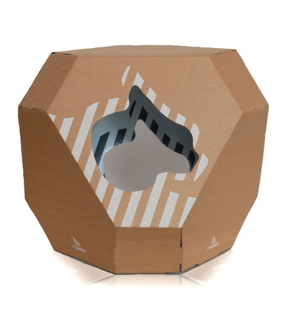 MIA – Katzenhaus mit Kartonmatte