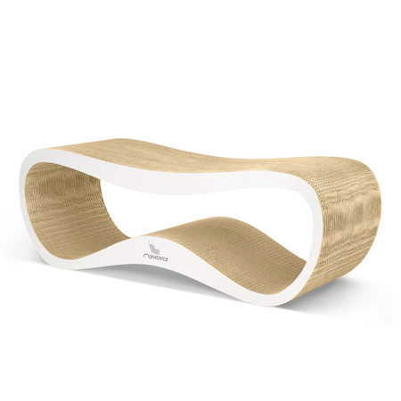 LUI – Katzenkratzbank | weiß